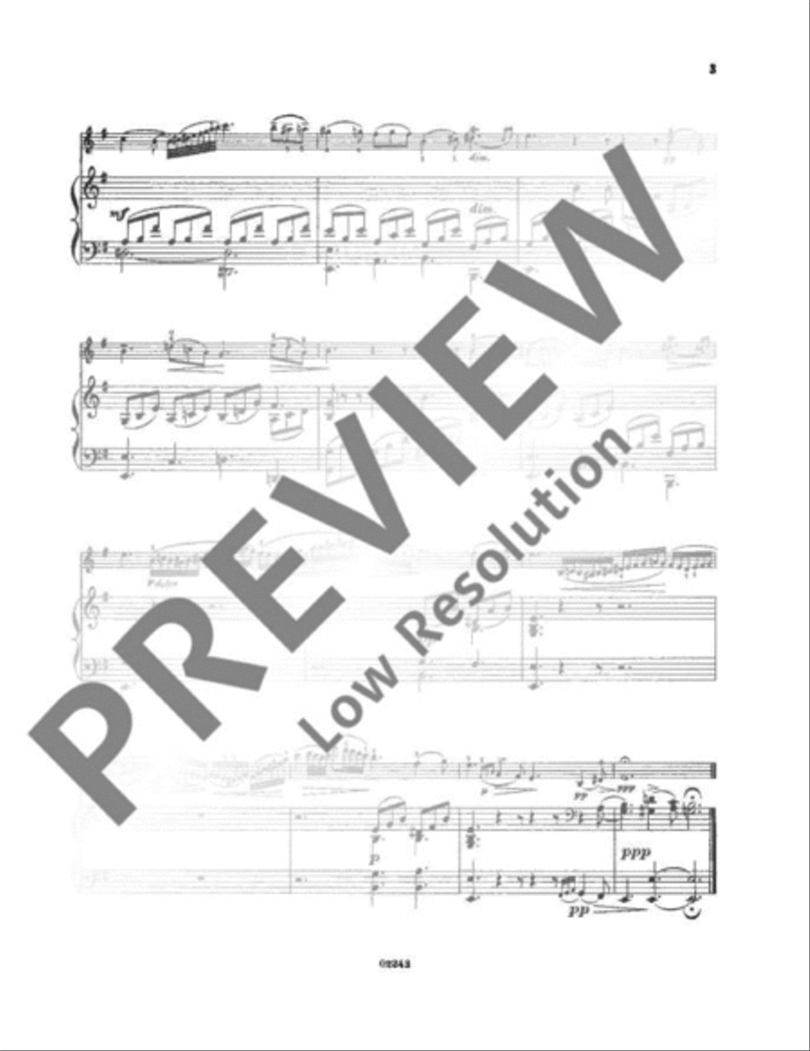 Mélancolie Mélancolie Violin Solo scores gallery preview page 6