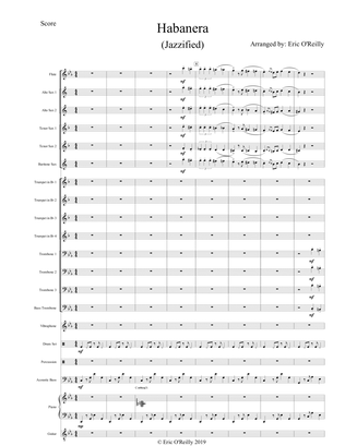 Habanera (Jazzified) - Score Only