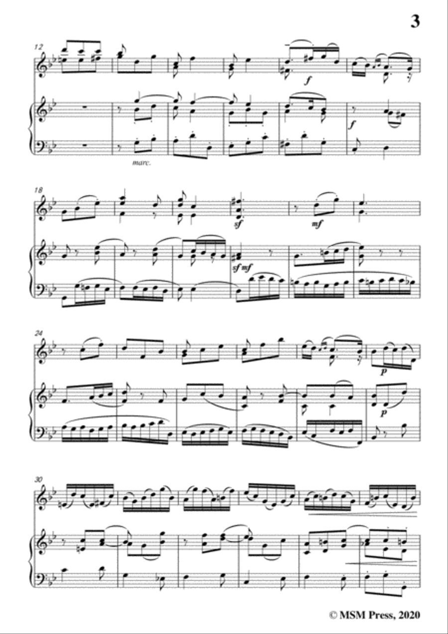 Corelli-Violin Sonata No.5 in g minor,Op.5 No.5,for Vioin&Piano Violin Solo scores gallery preview page 5