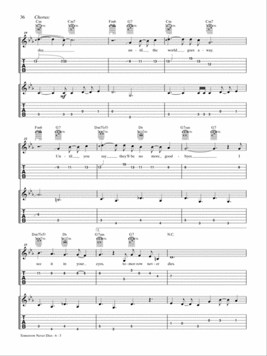 Tomorrow Never Dies (from 