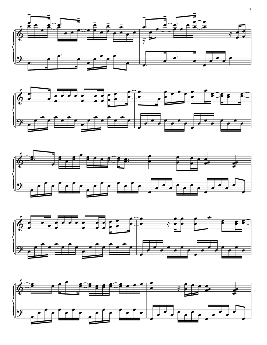 I'm Yours Piano Solo scores gallery preview page 3