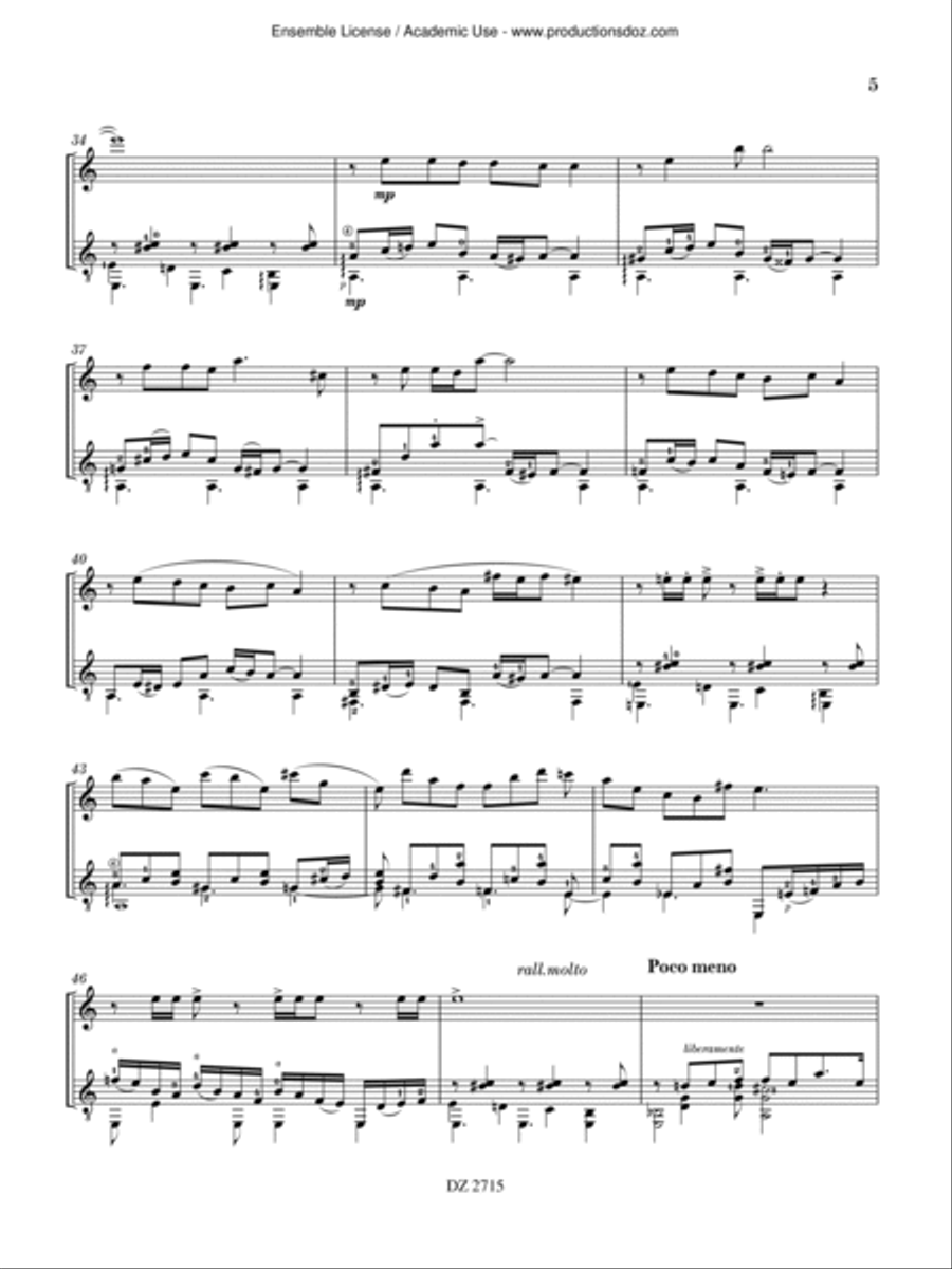 Tríptico rioplatense Violin scores gallery preview page 5
