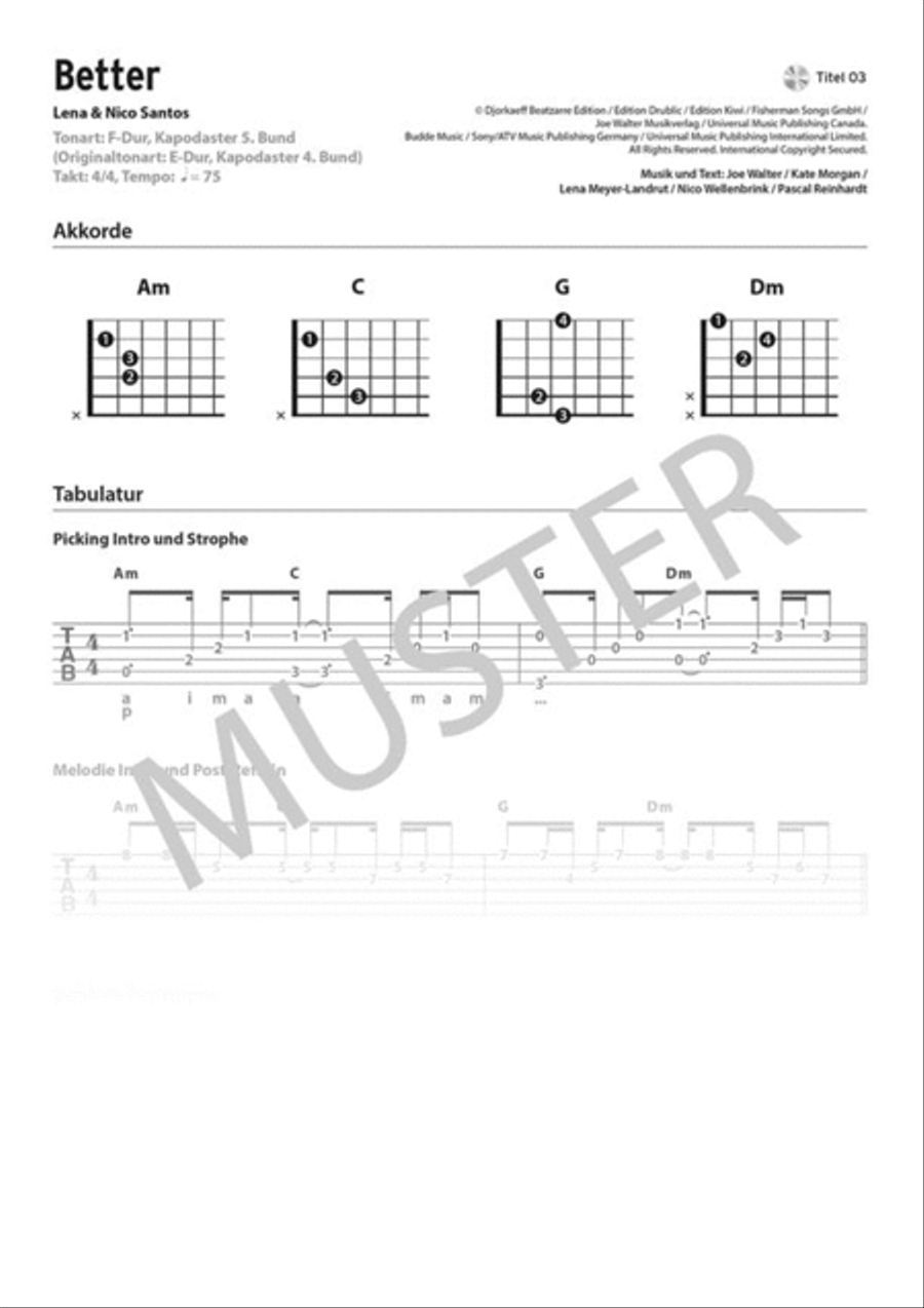 Top Charts 88 Piano, Vocal, Guitar scores gallery preview page 7