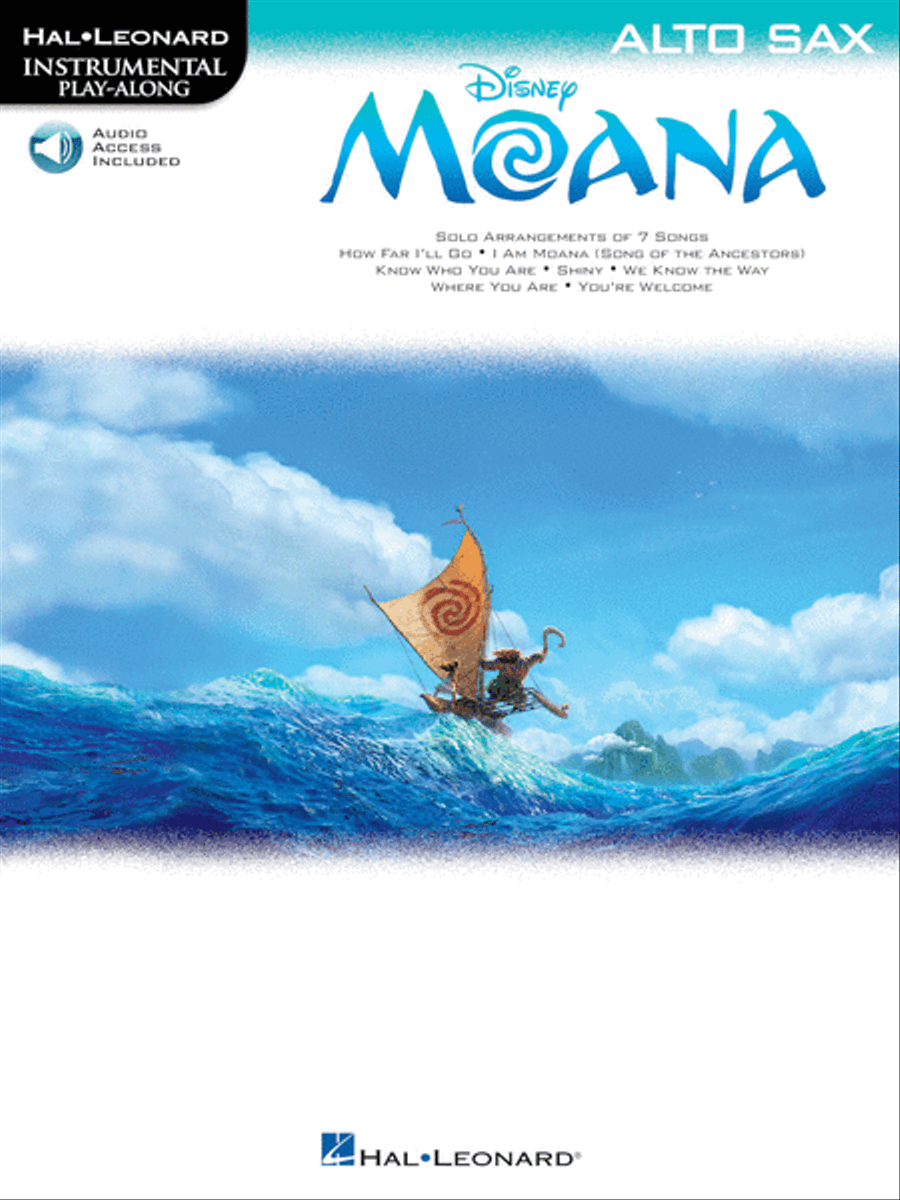 Moana Moana Alto Saxophone scores gallery preview page 1