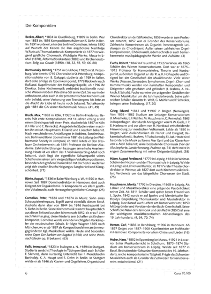 Geistliches Chorbuch der Romantik Choir scores gallery preview page 7