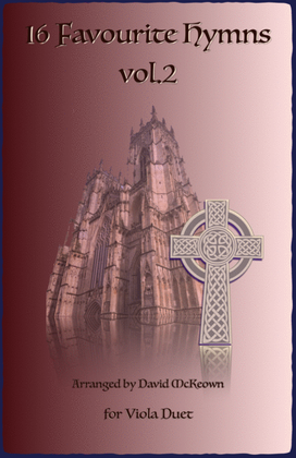 Book cover for 16 Favourite Hymns Vol.2 for Viola Duet