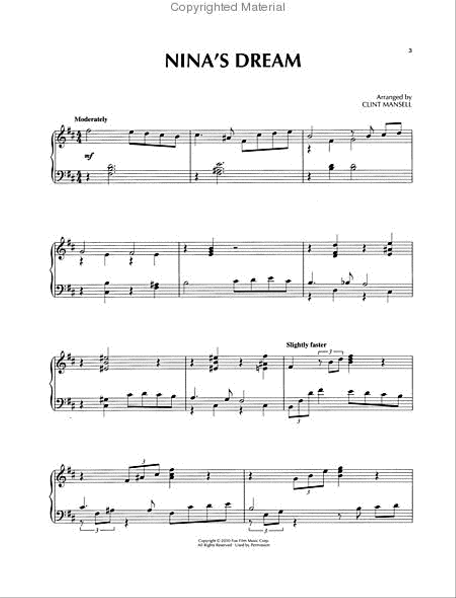 Black Swan Black Swan Piano Solo scores gallery preview page 2