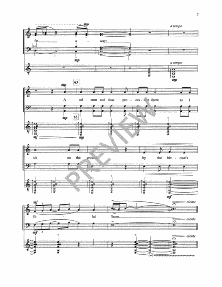 A Procession Winding Around Me (Vocal Score) image number null