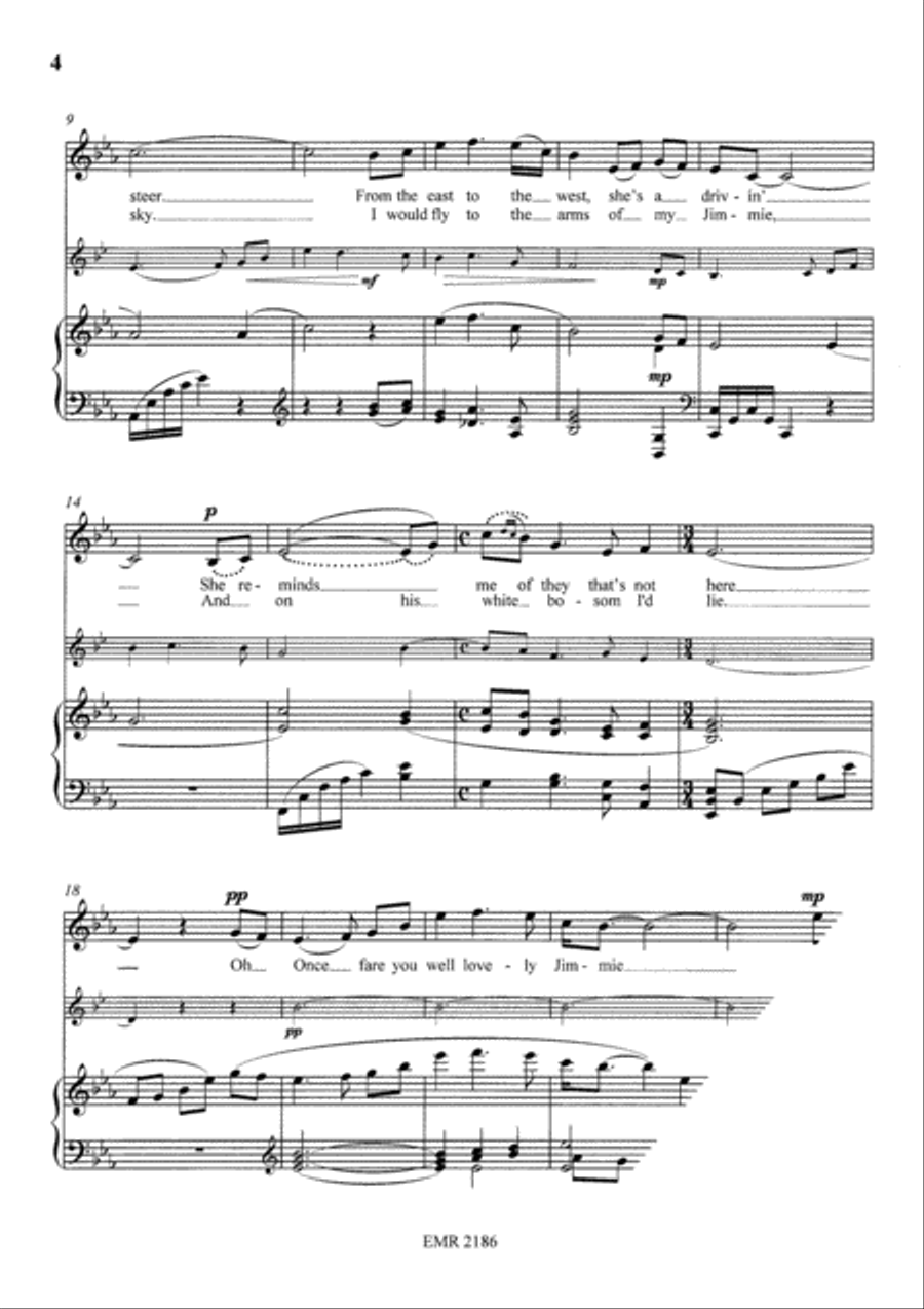 Four Irish Songs Horn scores gallery preview page 4