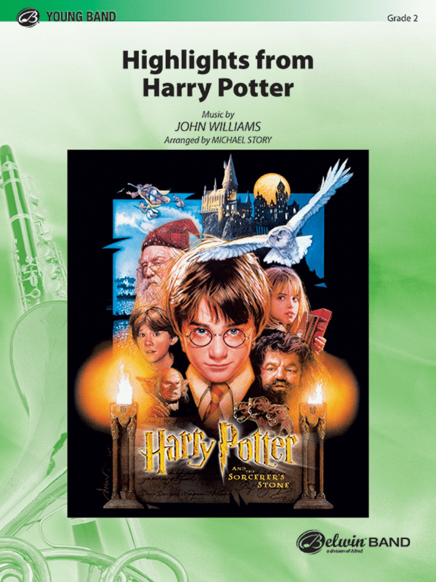Harry Potter, Highlights from Concert Band scores gallery preview page 1