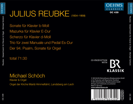 Complete Works of Julius Reubke