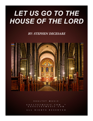 Book cover for Let Us Go To The House Of The Lord