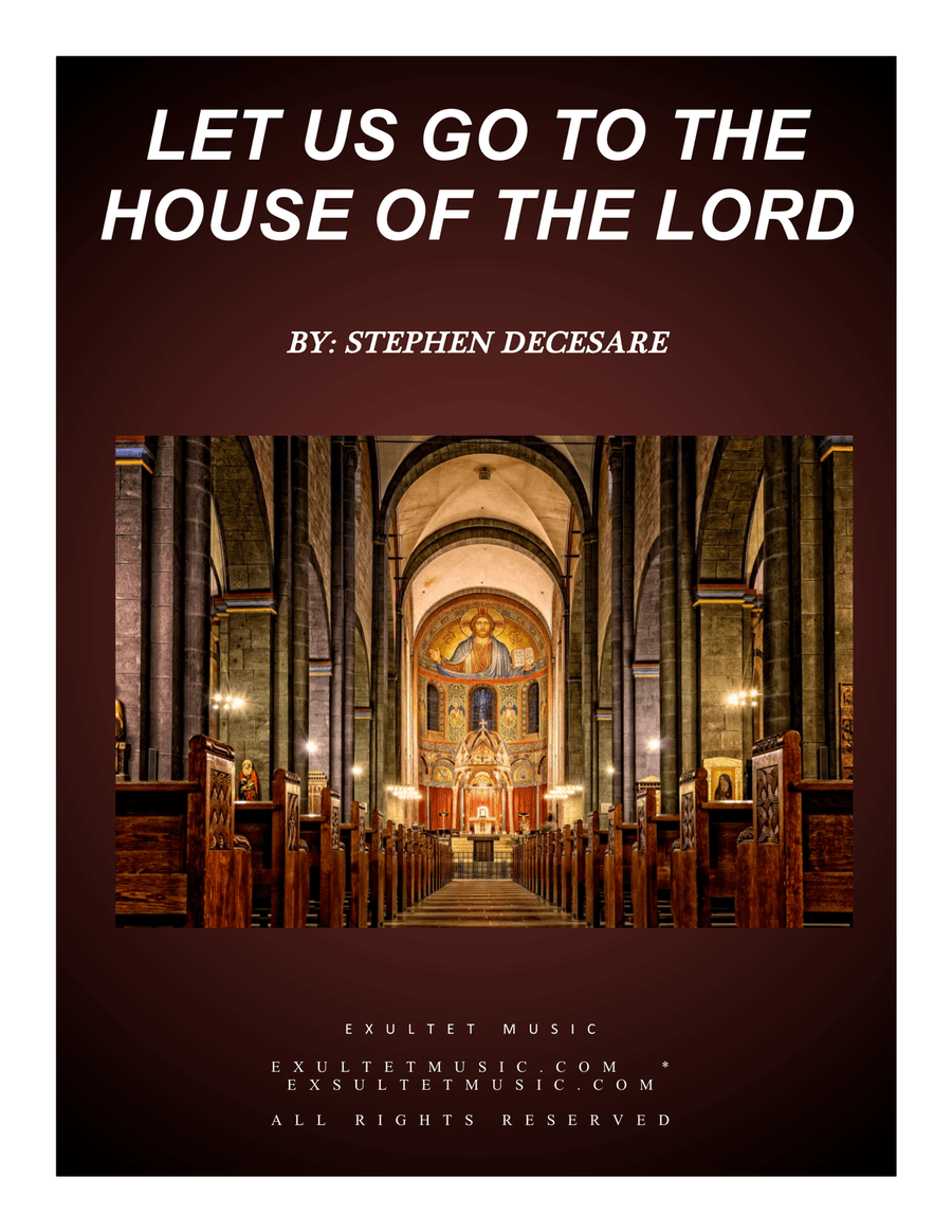 Book cover for Let Us Go To The House Of The Lord