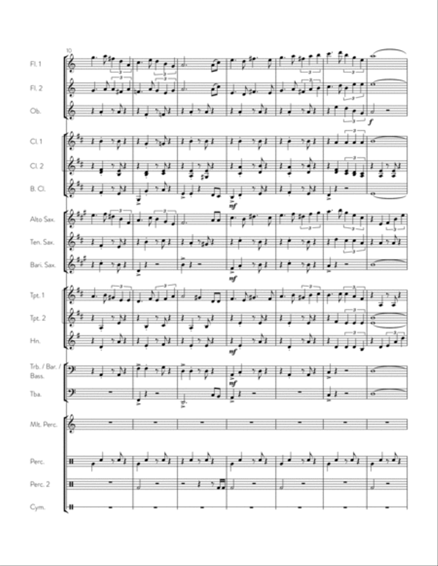 Smash Bros Concert Band scores gallery preview page 5
