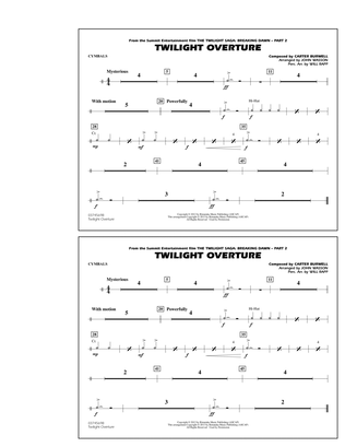 Twilight Overture - Cymbals