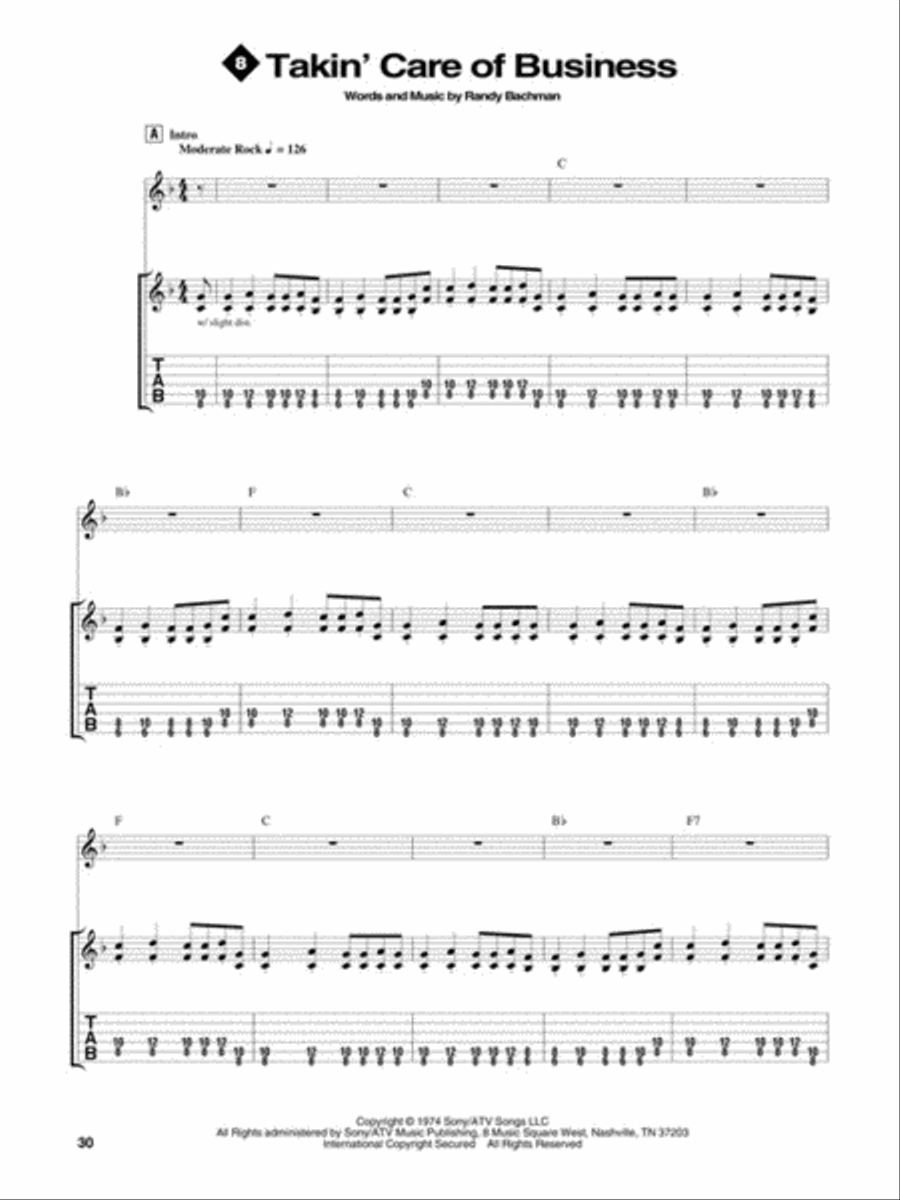 FastTrack Guitar Songbook 1 – Level 2 Guitar Tablature scores gallery preview page 5