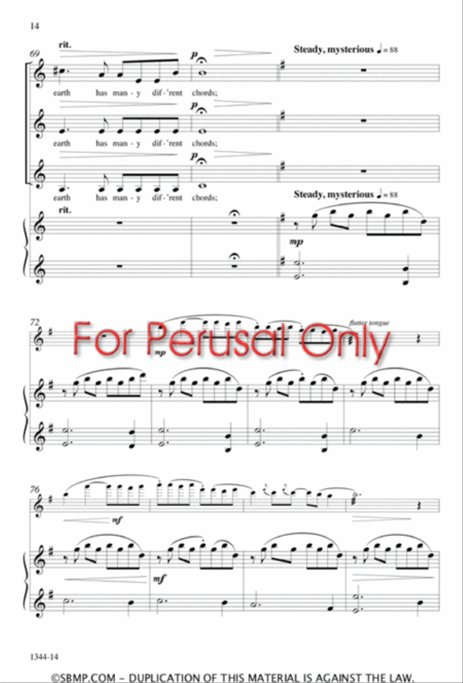 This Perfect Beauty - SSA Octavo SSA scores gallery preview page 13