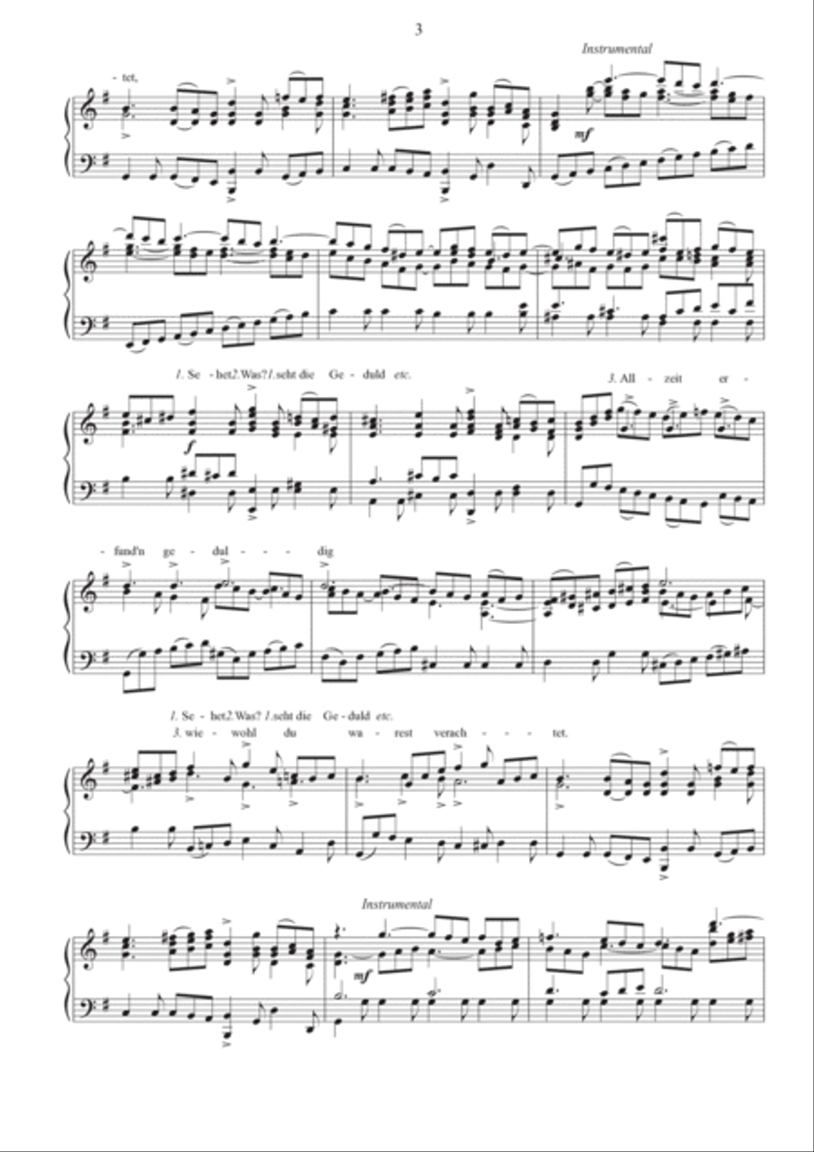 St. Matthew Passion - Excerpts transcribed for piano Piano, Vocal, Guitar scores gallery preview page 5