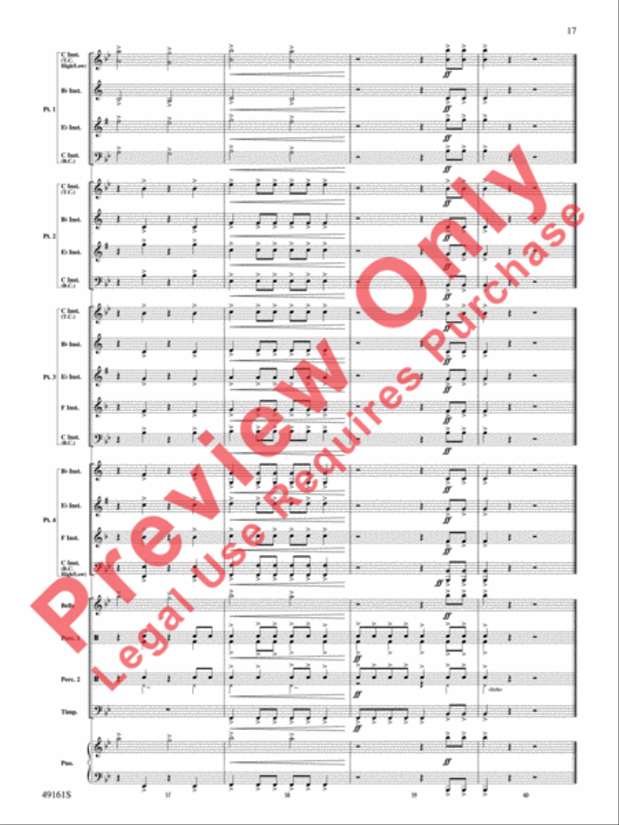 Great Beginnings Great Beginnings Concert Band scores gallery preview page 18