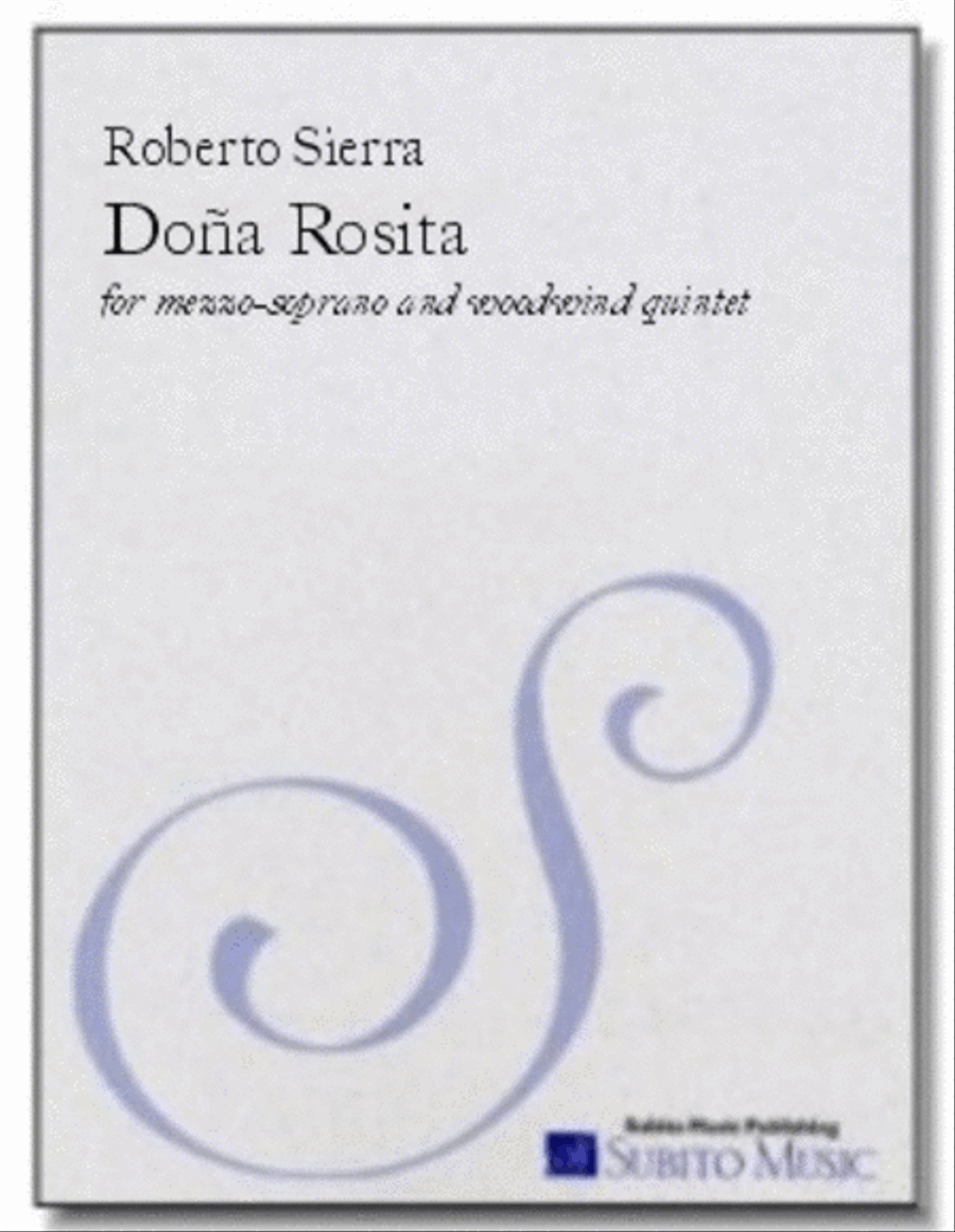 Doña Rosita Choir scores gallery preview page 1