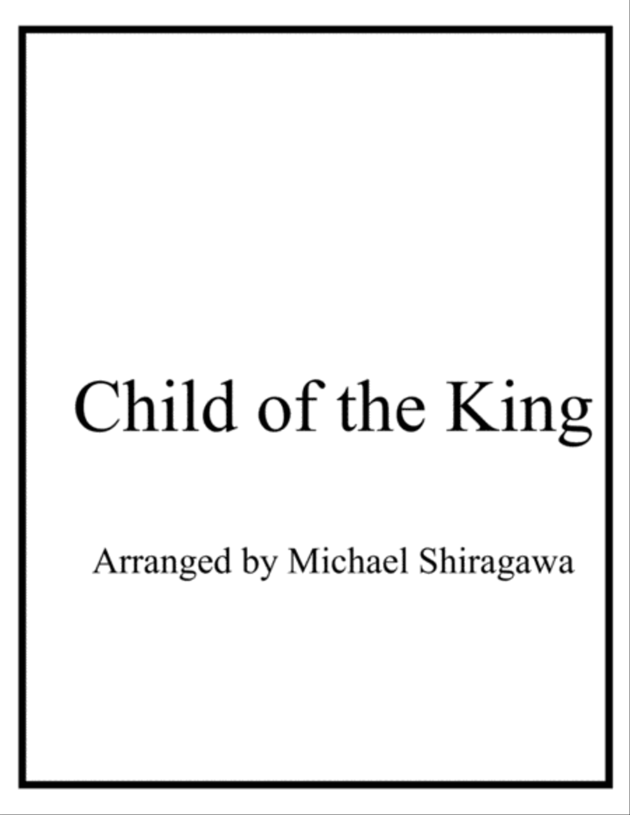 Child of the King - Cello Piano scores gallery preview page 1