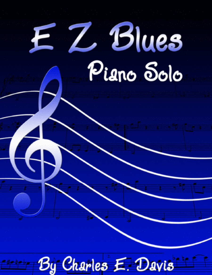 E Z Blues - Piano Solo (Guitar Optional) image number null