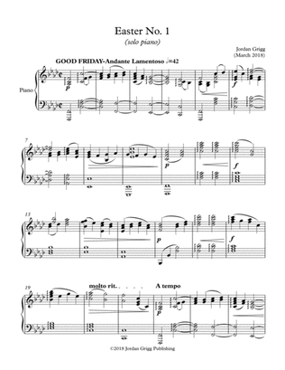 Easter No 1 (solo piano)