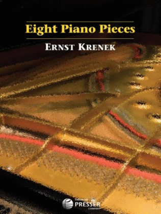Book cover for 8 Piano Pieces