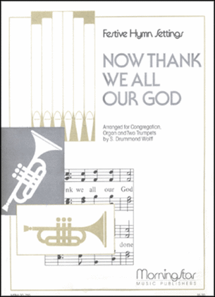 Book cover for Now Thank We All Our God (Nun danket alle Gott)