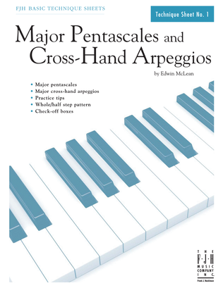 Major Pentascales and Cross-Hand Arpeggios