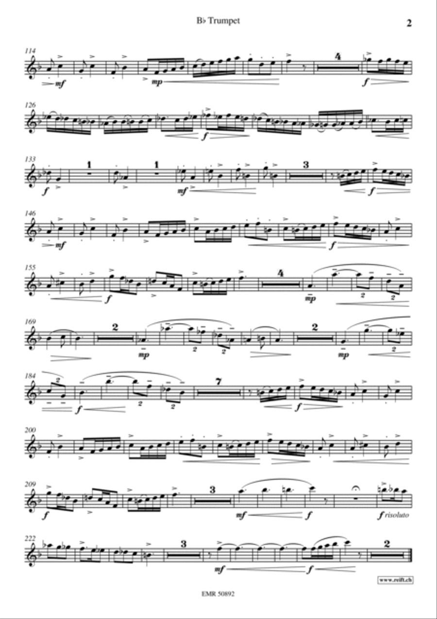 Rondo-Scherzo Euphonium scores gallery preview page 3