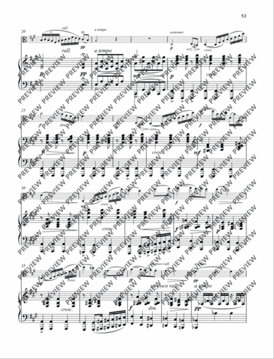 Sur le lac Piano Accompaniment scores gallery preview page 3