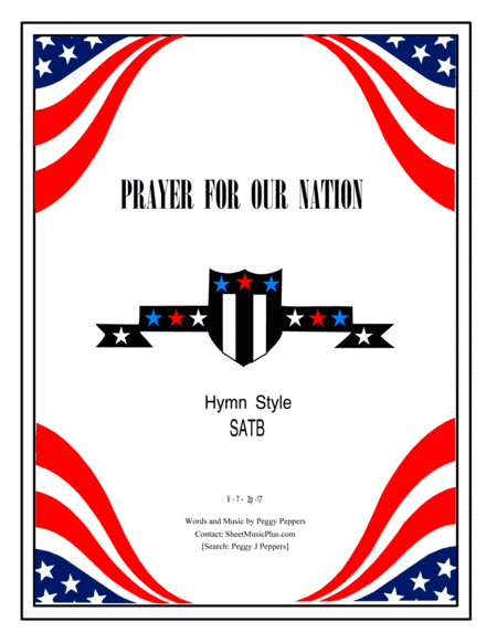 PRAYER FOR OUR NATION (hymn) image number null