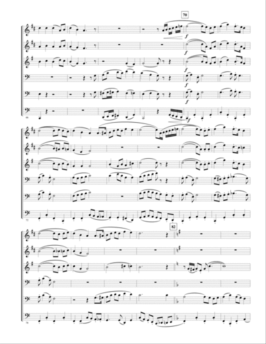 Pilgrim Medley Chamber Music scores gallery preview page 6