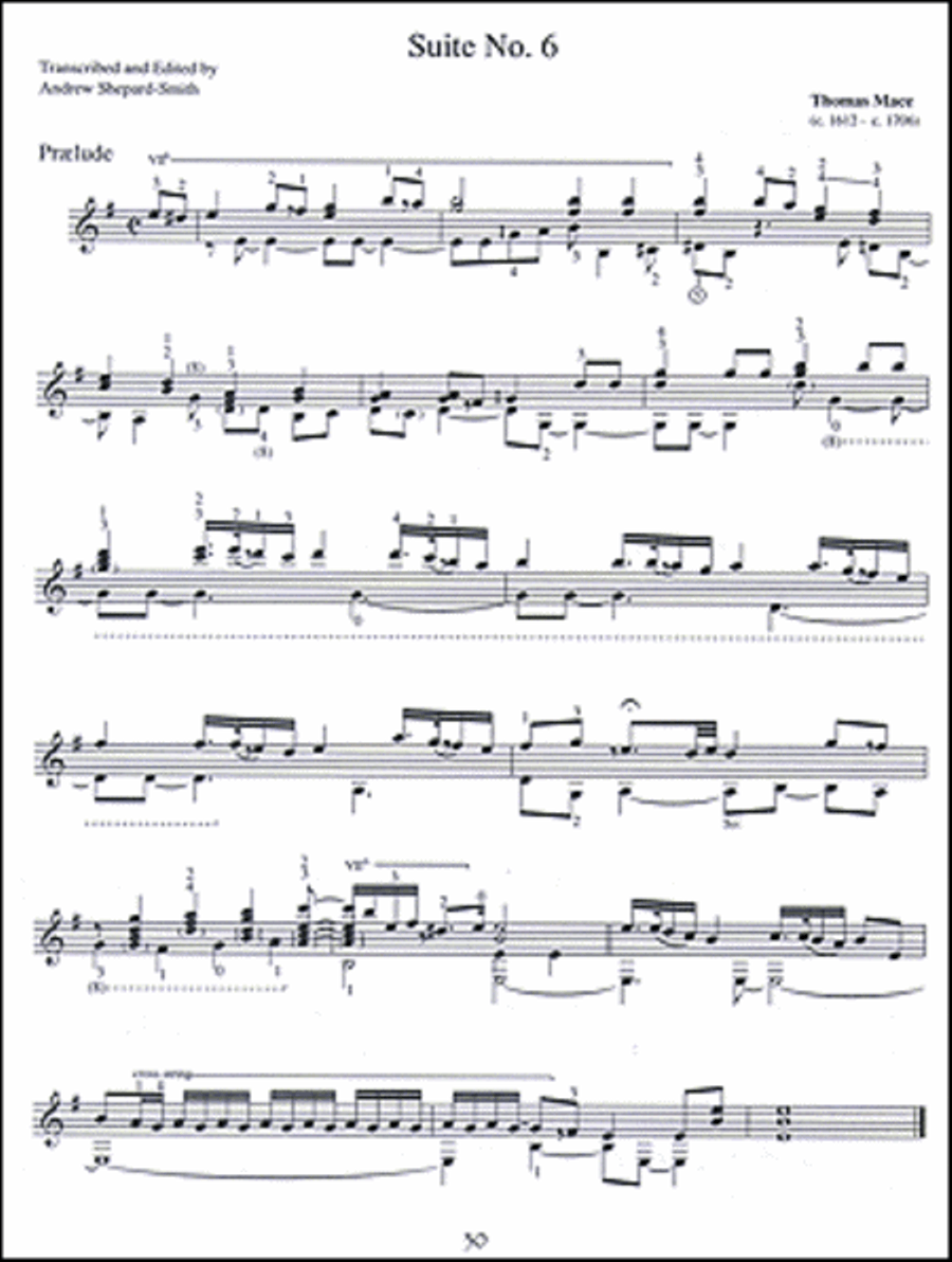 The Complete Anthology of Lute Music from Musick's Monument by Thomas Mace Lute scores gallery preview page 3