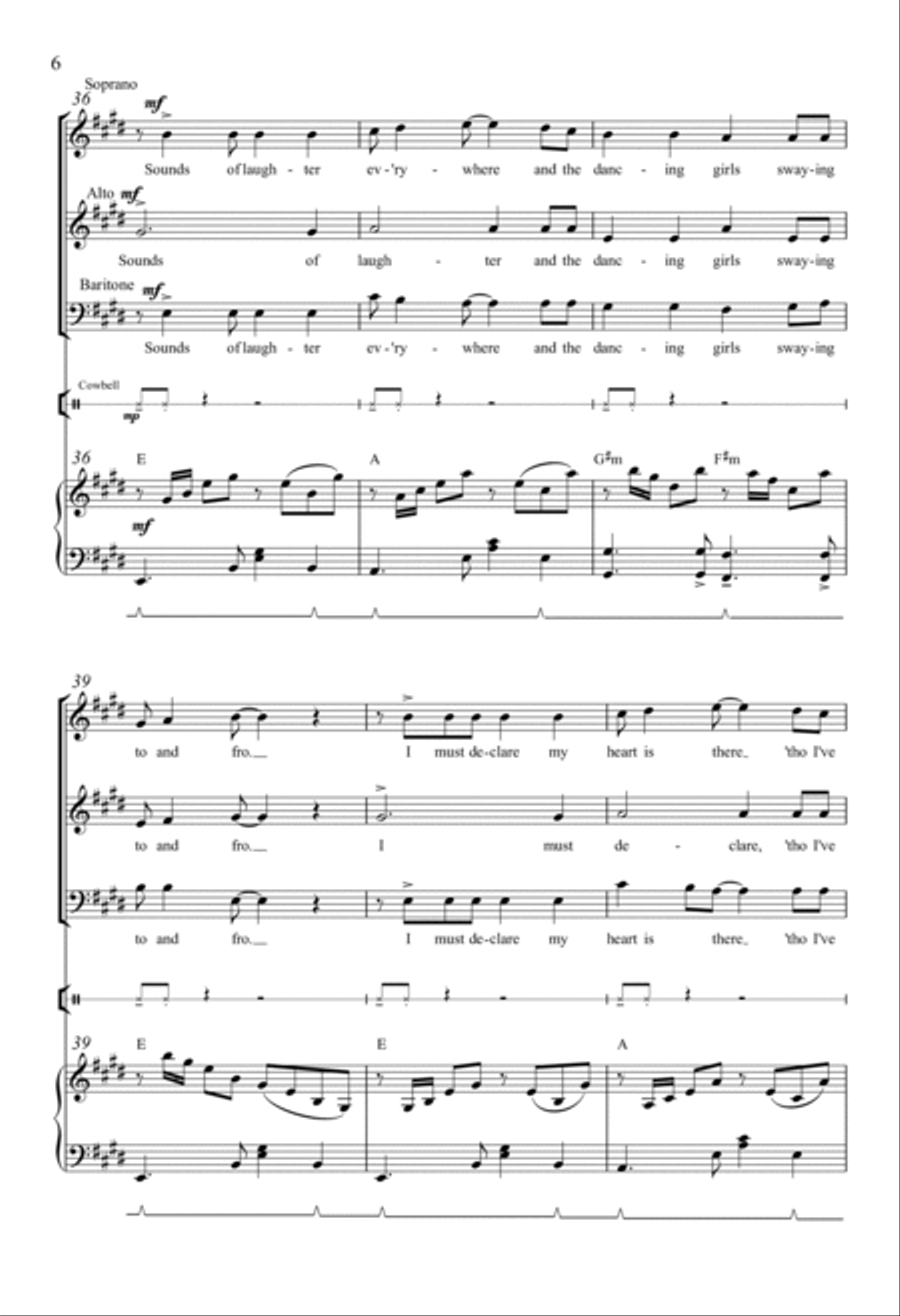 Jamaica Farewell Jamaica Farewell 3-Part scores gallery preview page 4