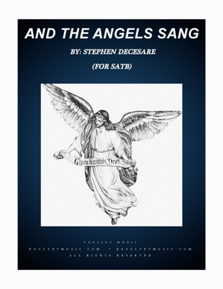 Book cover for And The Angels Sang (for SATB)