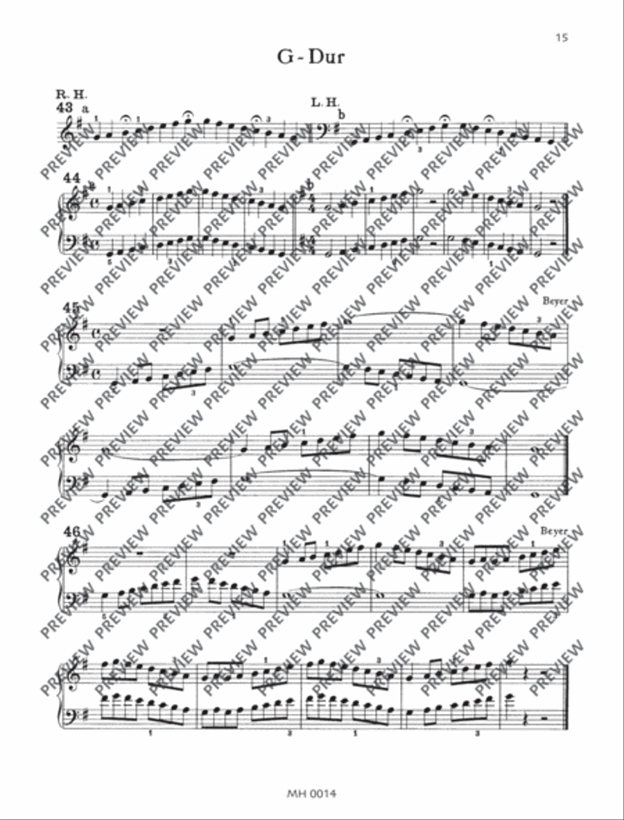 Das innere Hören Piano Method scores gallery preview page 20