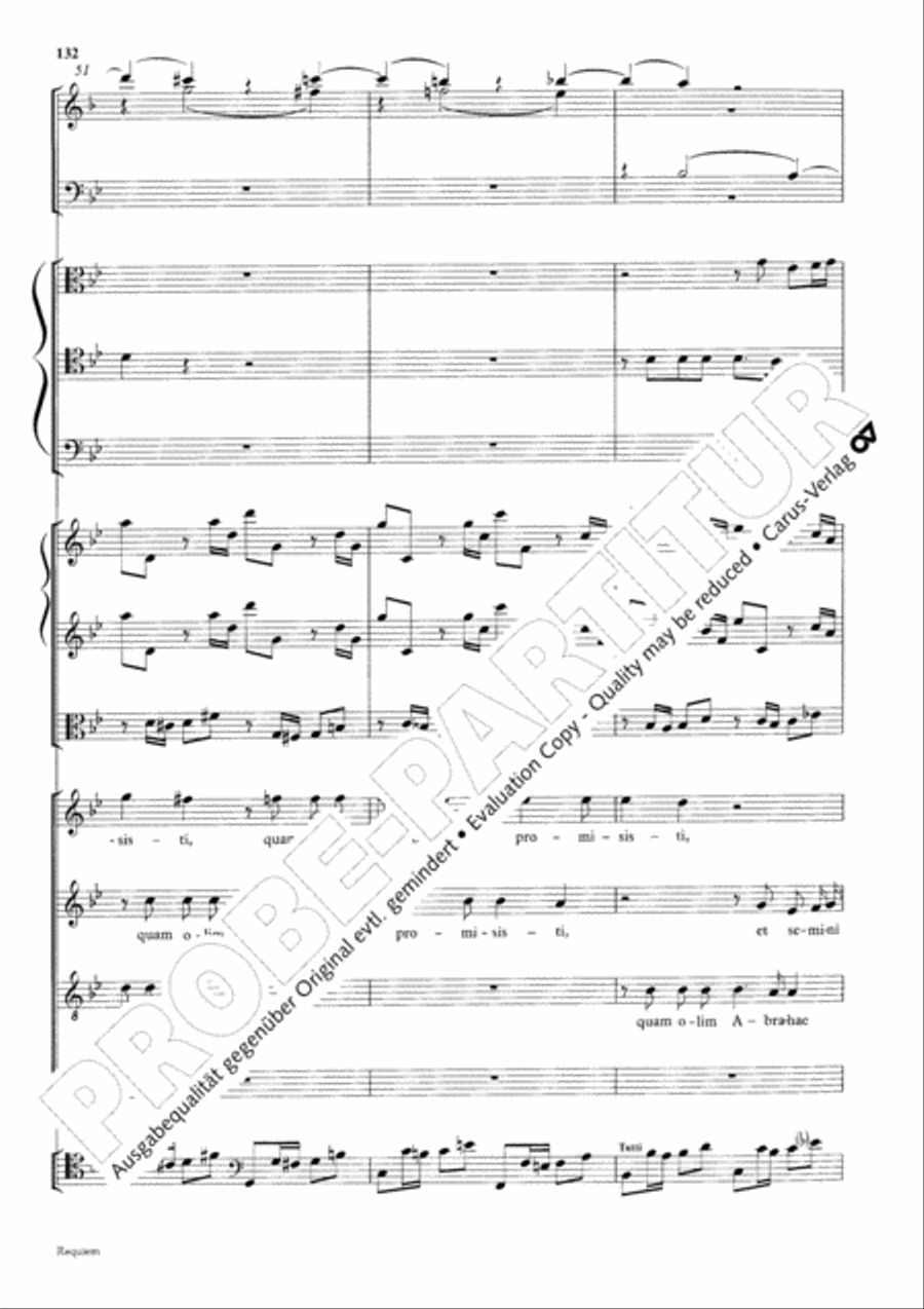 Requiem Requiem 4-Part scores gallery preview page 139