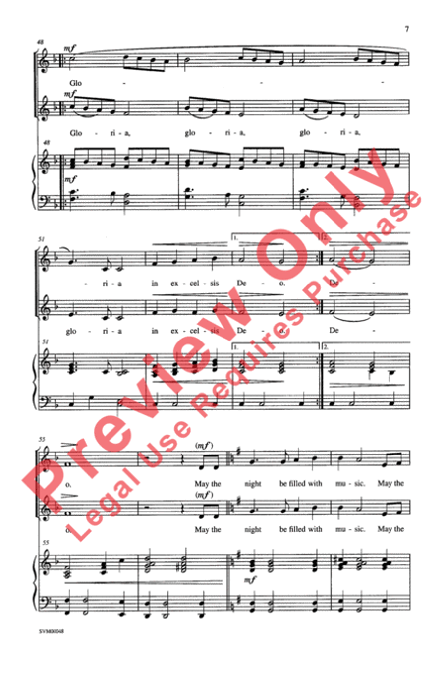 A Christmas Gloria A Christmas Gloria 2-Part scores gallery preview page 6