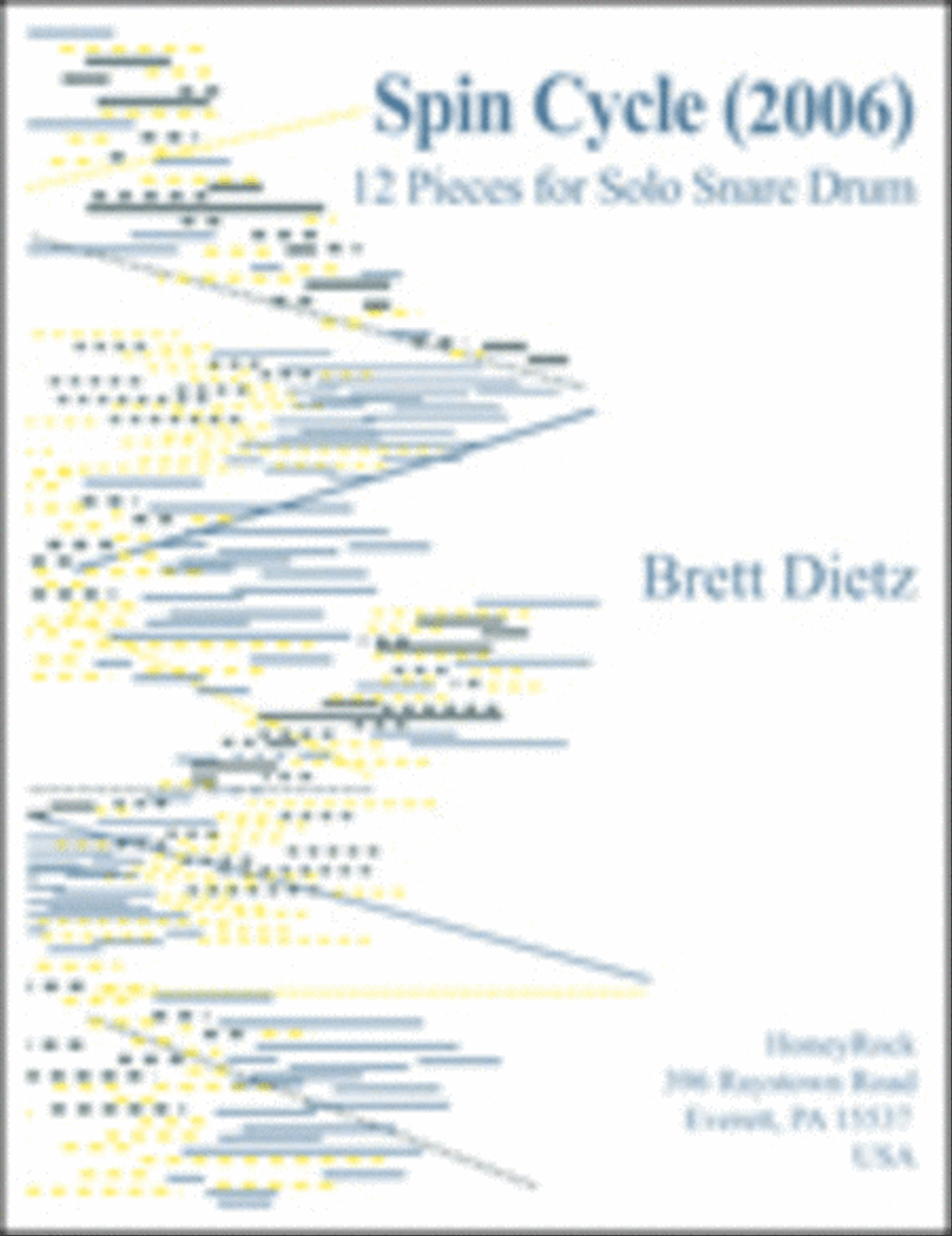 Spin Cycle Spin Cycle Percussion scores gallery preview page 1