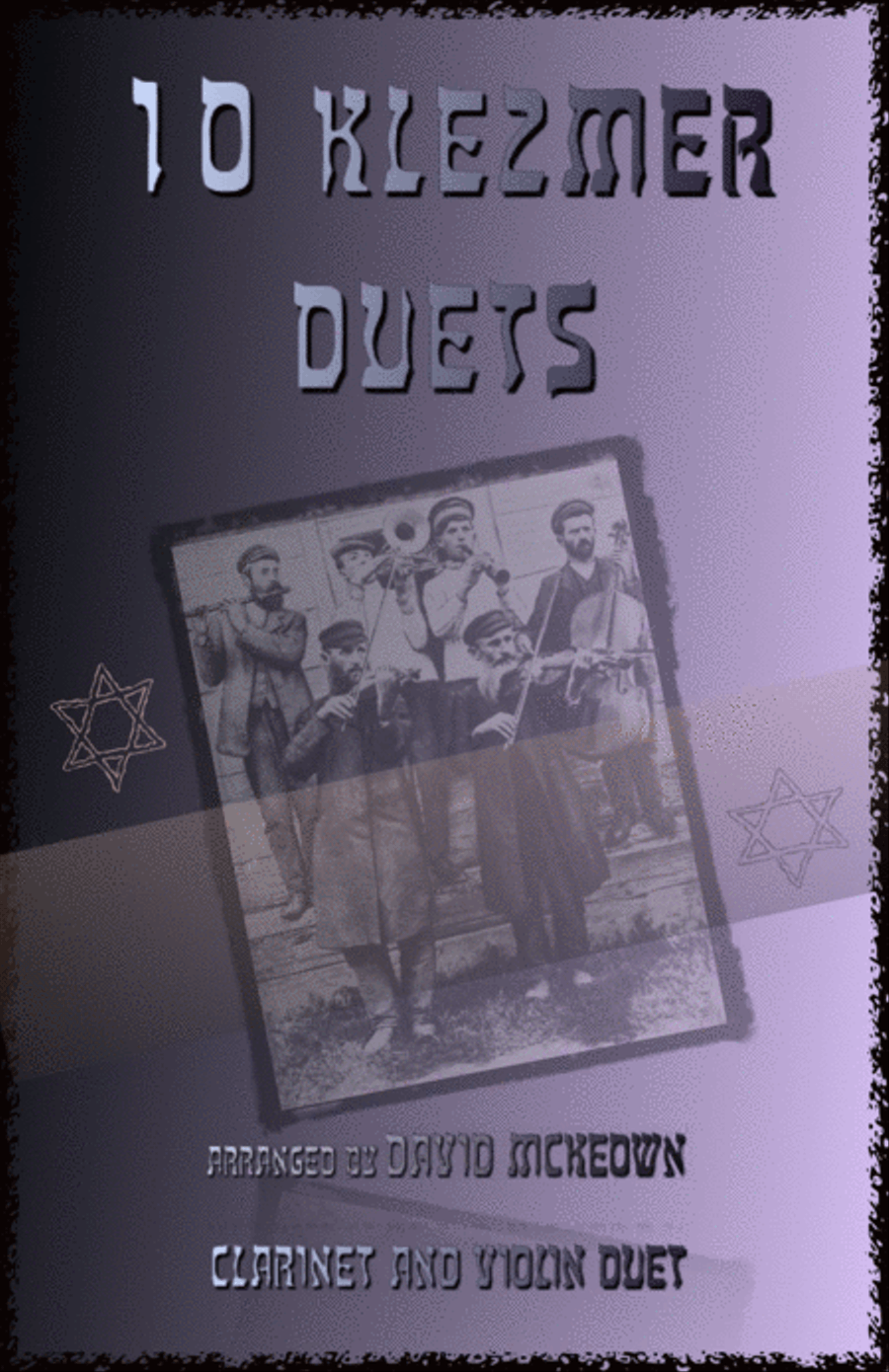 10 Klezmer Duets for Clarinet and Violin Clarinet scores gallery preview page 1