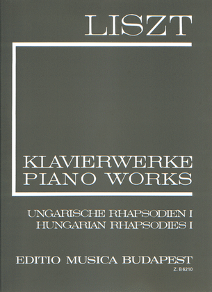 Book cover for Ungarische Rhapsodien Band 1