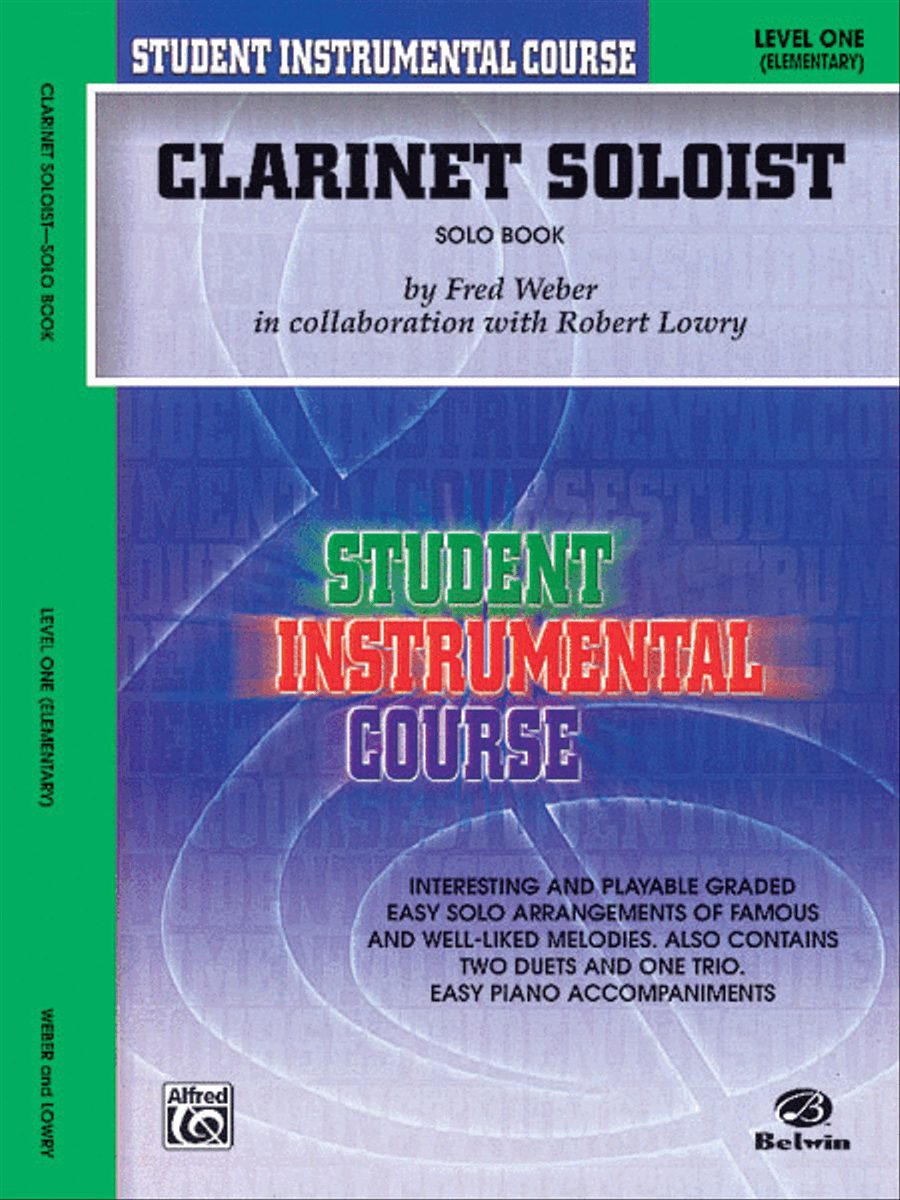 Student Instrumental Course Clarinet Soloist Clarinet Solo scores gallery preview page 1