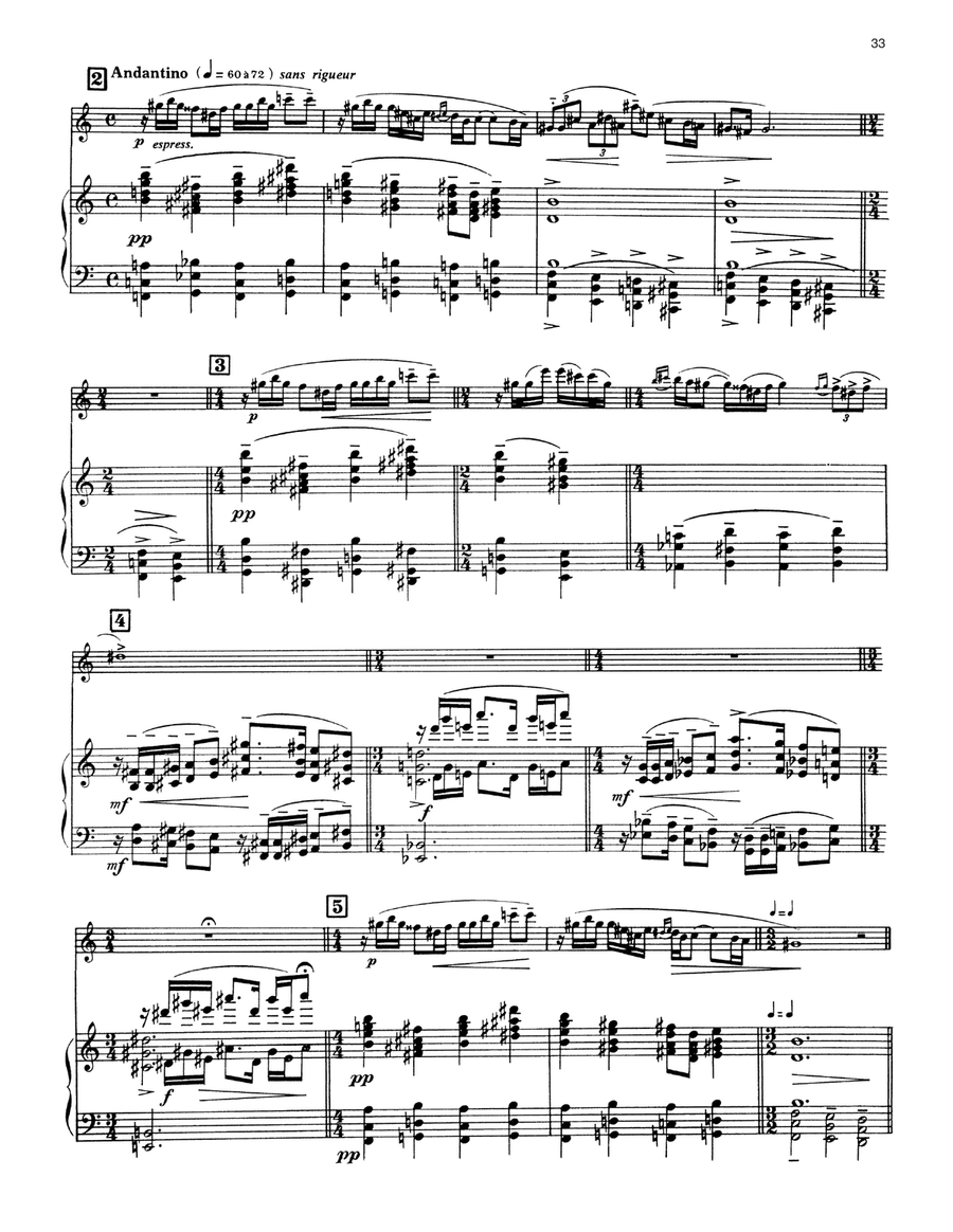Introduction Et Danse Alto Saxophone scores gallery preview page 2