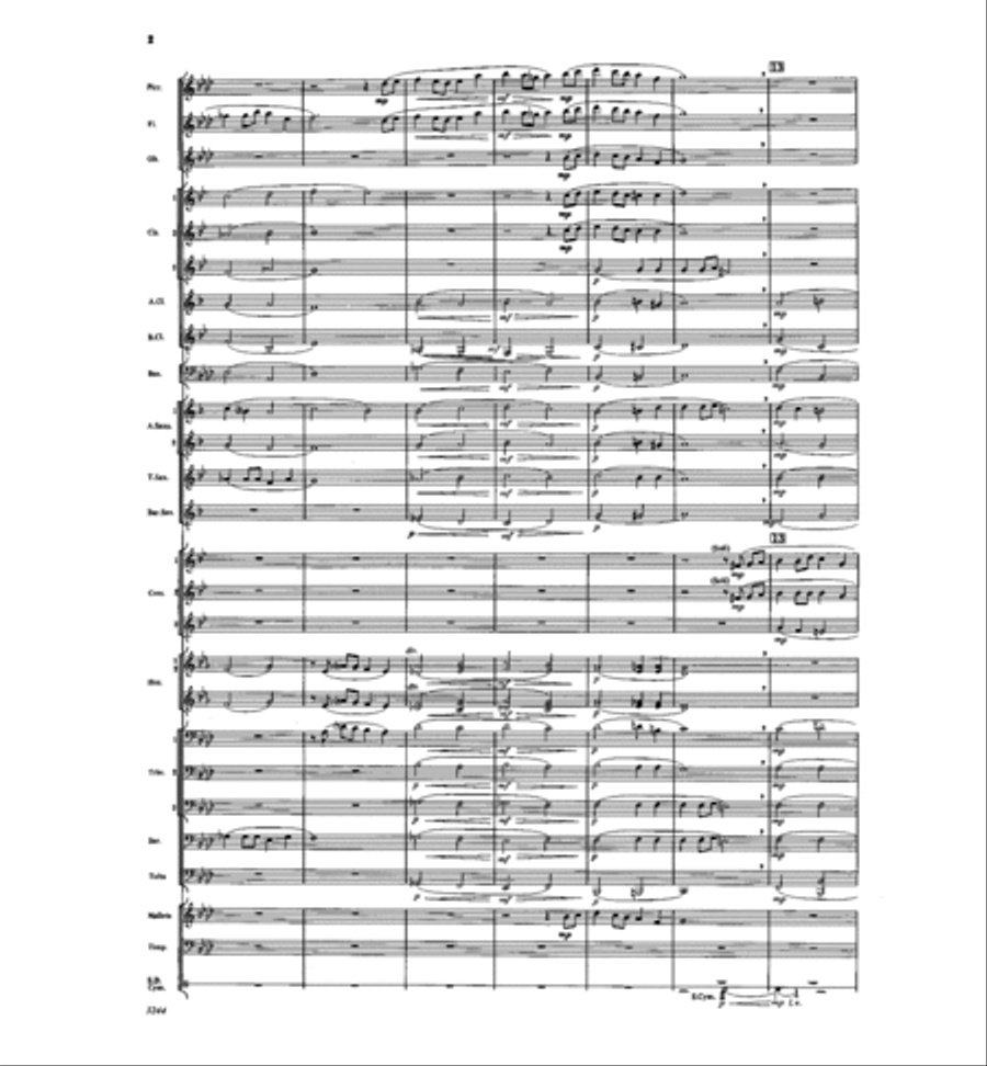 Reflections Concert Band scores gallery preview page 3