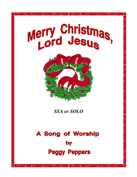 MERRY CHRISTMAS, LORD JESUS image number null
