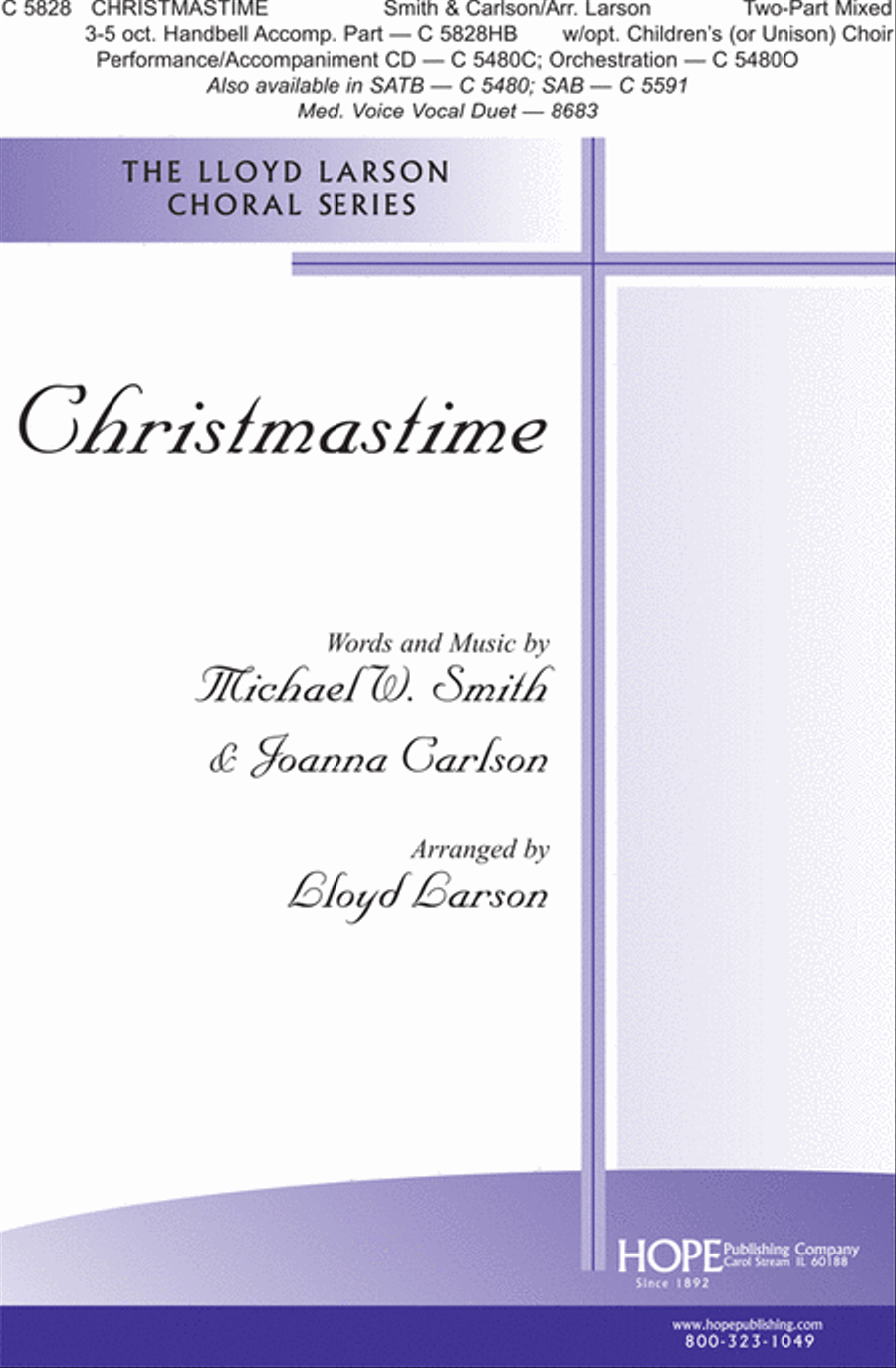 Christmastime Unison Choir scores gallery preview page 1