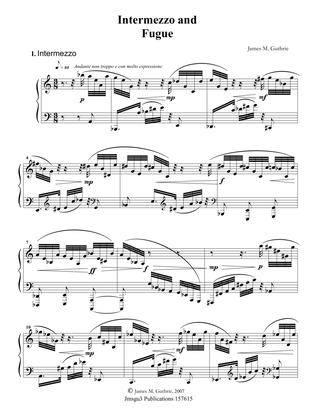 Guthrie: Intermezzo & Fugue for Solo Piano