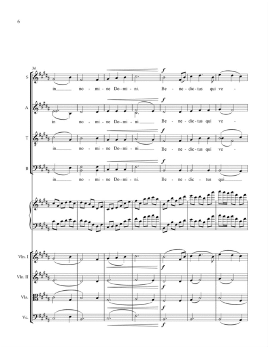 The Ground (Full Score and Instrumental Parts) Choir scores gallery preview page 9